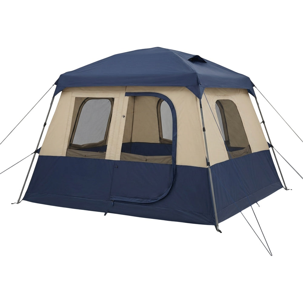 Livx 4-Person Cabin Camping Tent 240 x 210 cm Navy and Sand - Product view